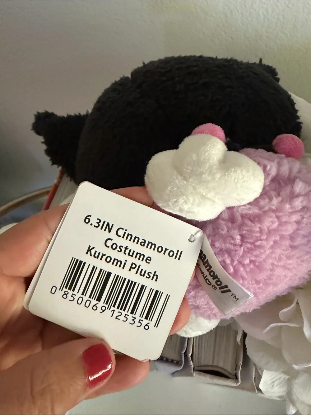Sanrio Cinnamoroll Plush Dressed as Kuromi
